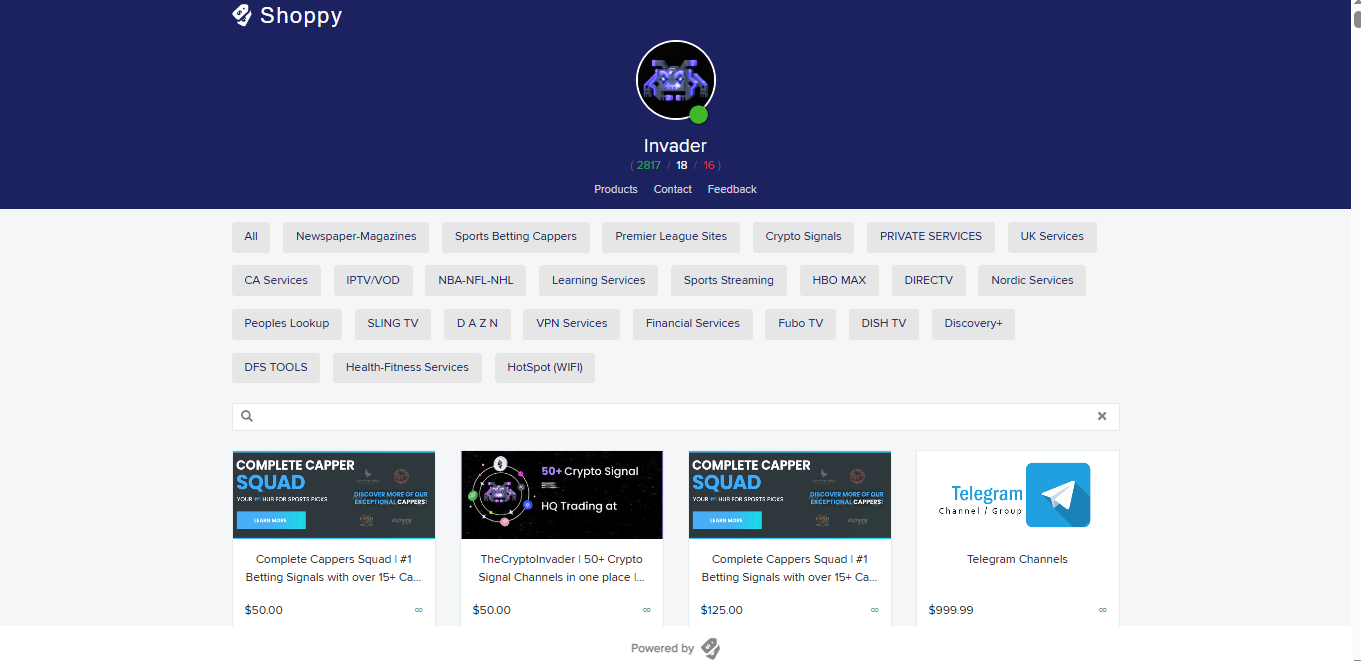 shoopy-website